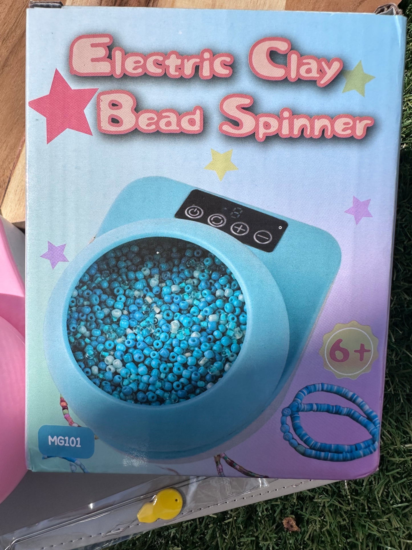 Clay beads spinner USB round 30